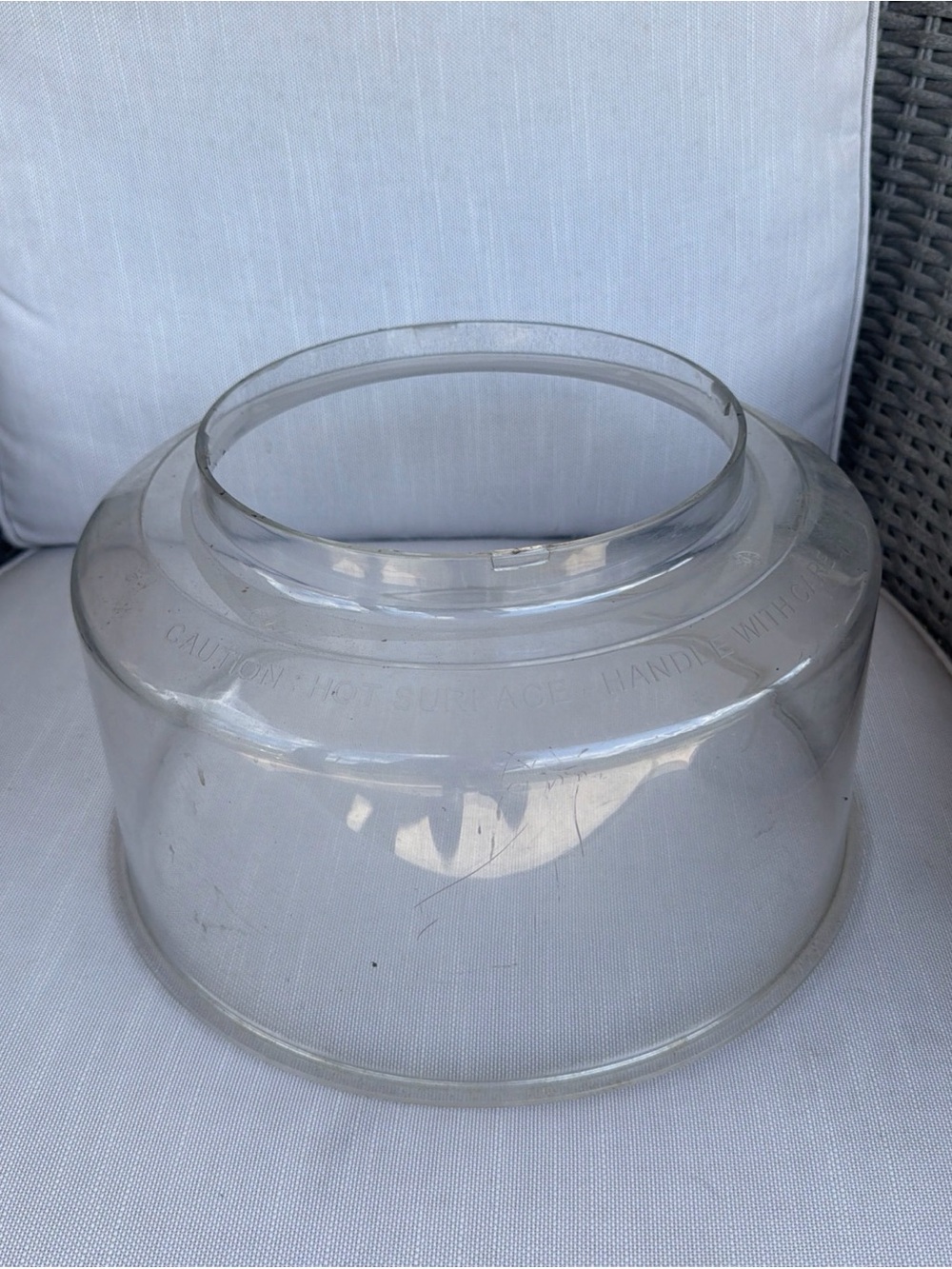 Clear Glass Replacement Shade - Transparent Home Kitchen